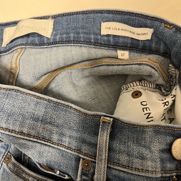 Denim Forum The Lola High Rise Skinny - Picture 2 of 3